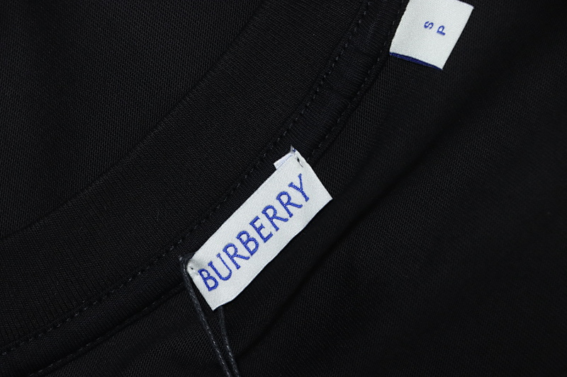 BURBERRY 25FW Embroidery Logo Long Sleeve T-Shirt Style 1