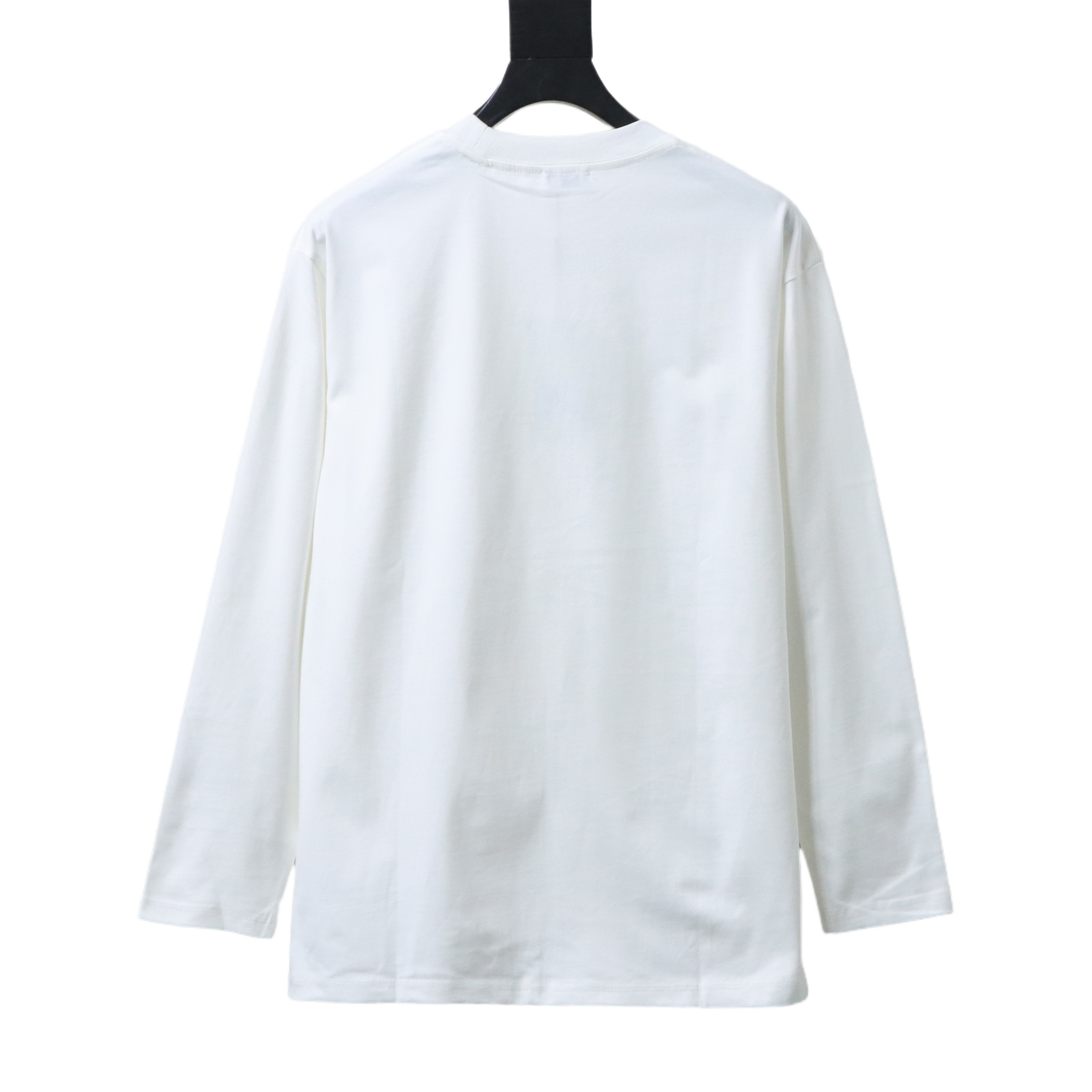 BURBERRY 25FW Embroidery Logo Long Sleeve T-Shirt Style 2