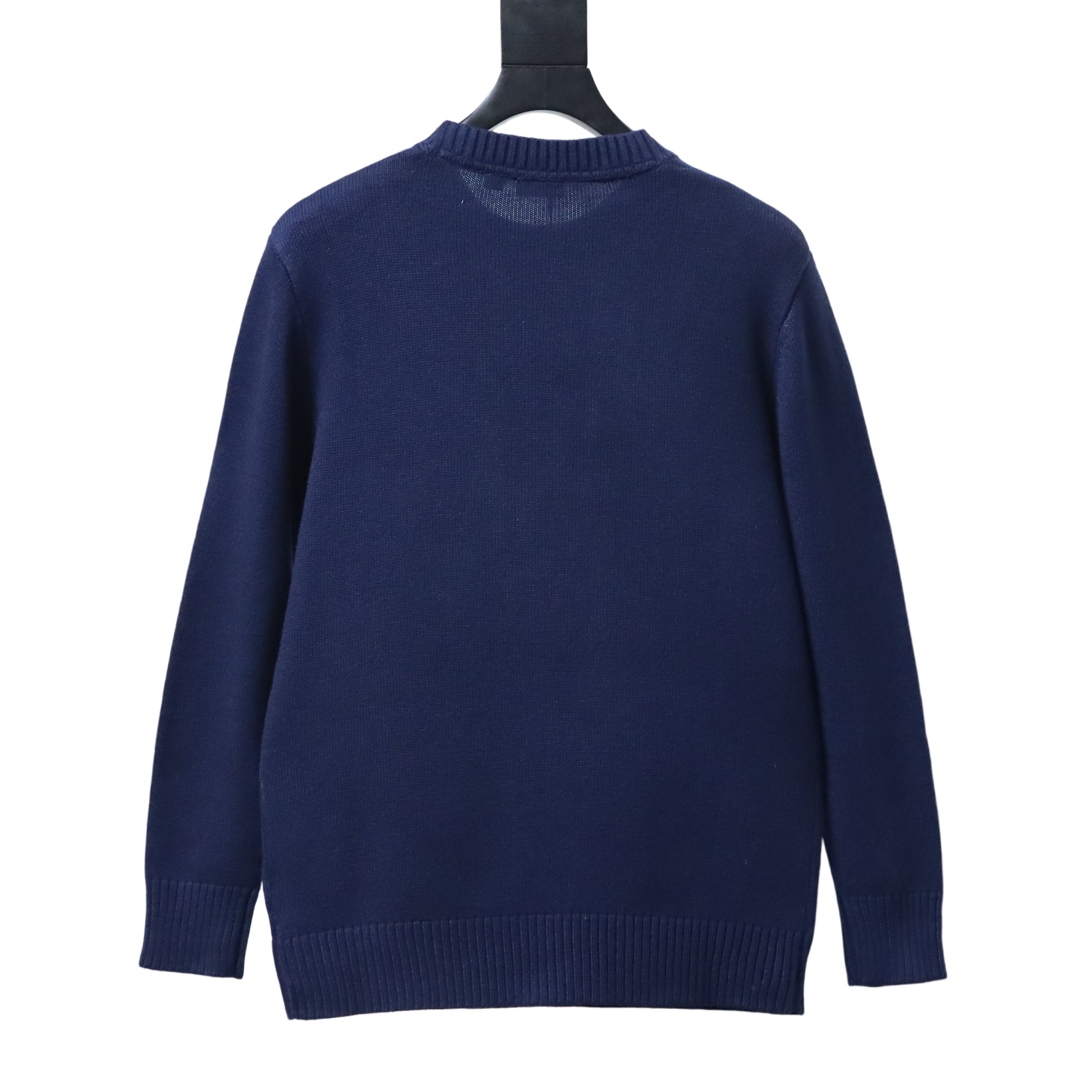 BURBERRY 25FW Equestrian Embroidery Crew Neck Sweater Style 1