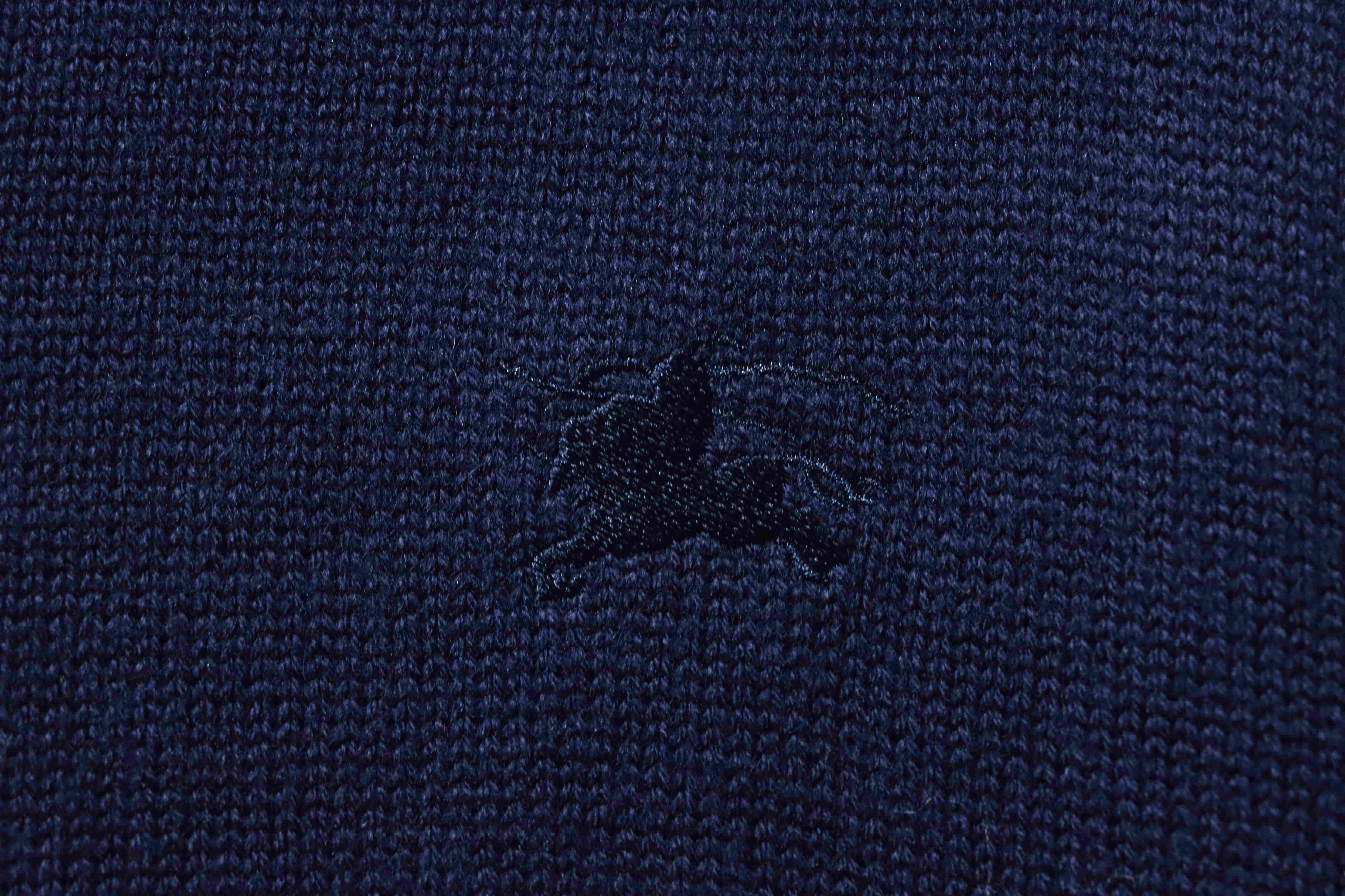 BURBERRY 25FW Equestrian Embroidery Crew Neck Sweater Style 1