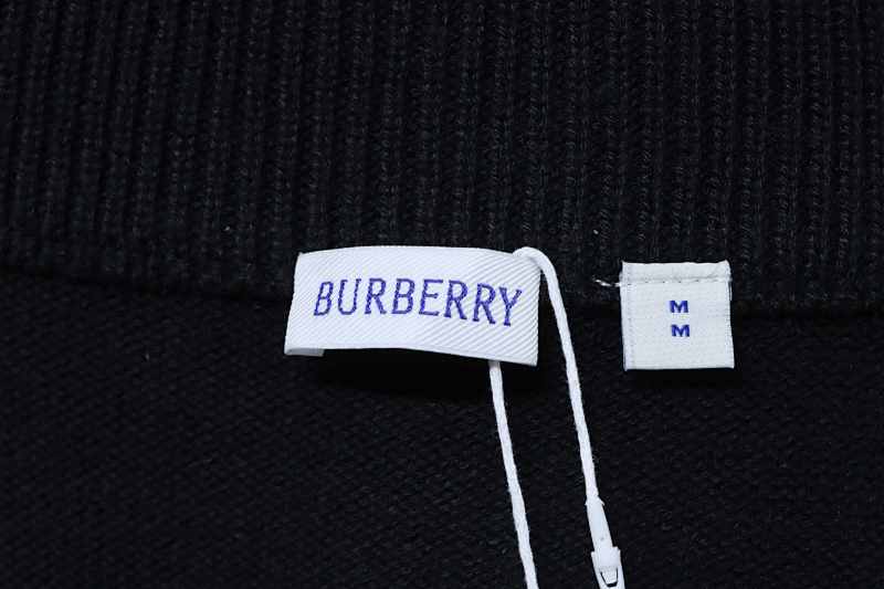 BURBERRY 25FW Equestrian Embroidery Sweater Style 2