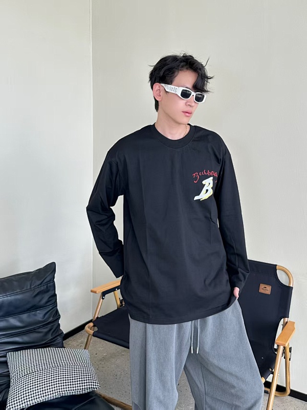 BURBERRY 25FW Print Letter Long Sleeve T-Shirt Style 1