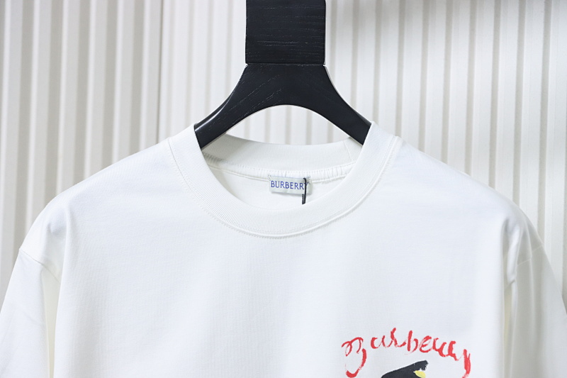 BURBERRY 25FW Print Letter Long Sleeve T-Shirt Style 2