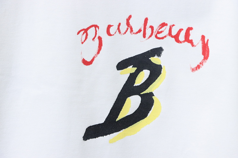 BURBERRY 25FW Print Letter Long Sleeve T-Shirt Style 2