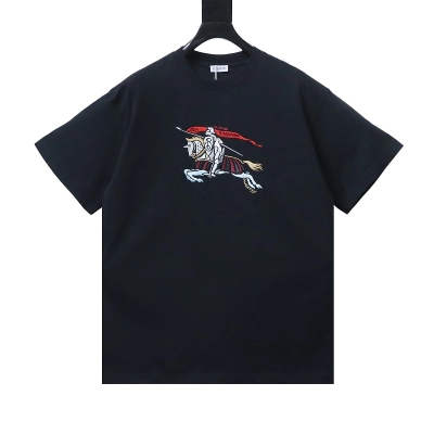 BURBERRY 25SS Equestrian Knight Embroidery Short Sleeve T-Shirt Style 2 01