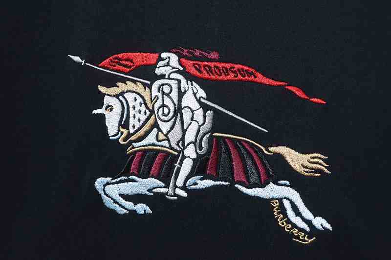 BURBERRY 25SS Equestrian Knight Embroidery Short Sleeve T-Shirt Style 2
