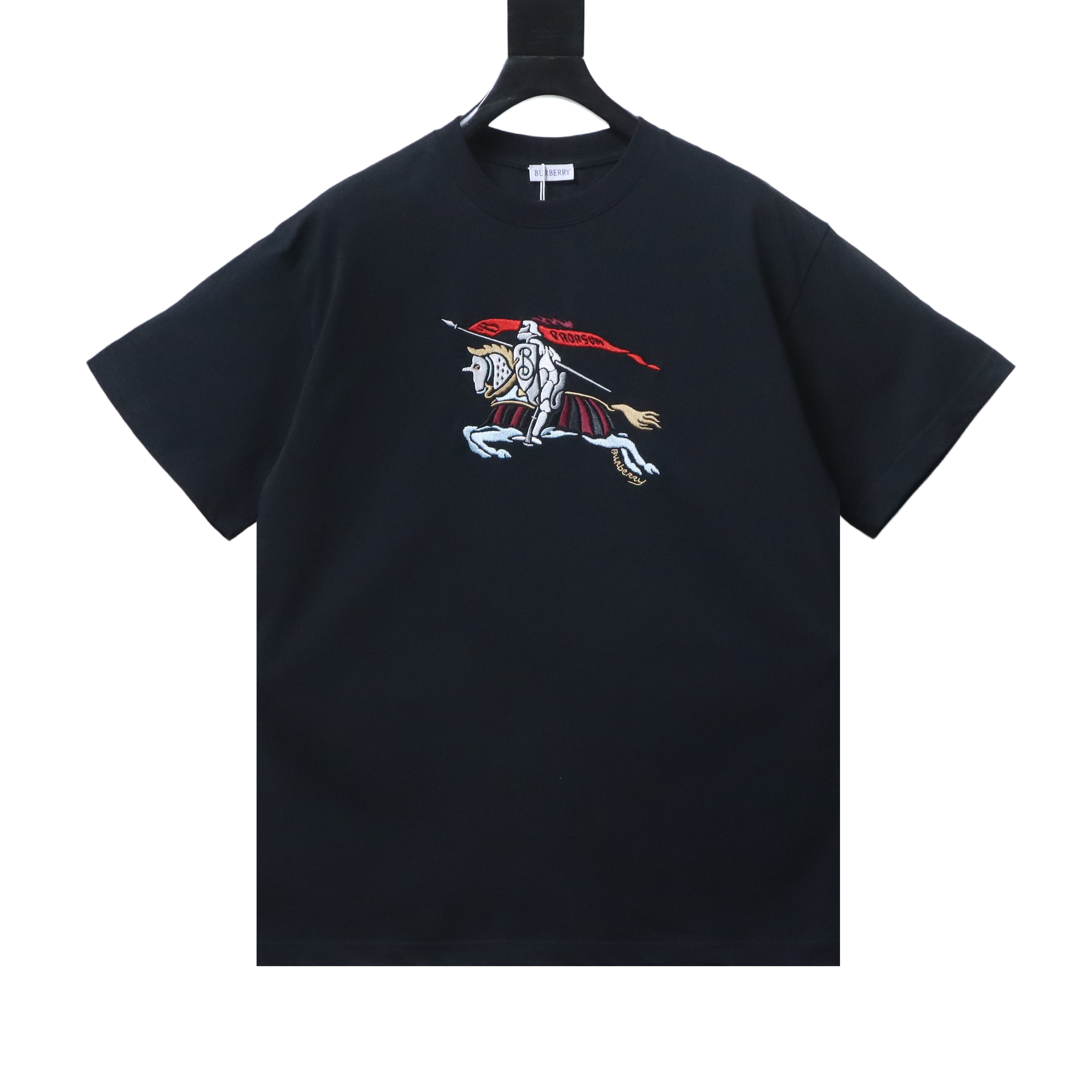 BURBERRY 25SS Equestrian Knight Embroidery Short Sleeve T-Shirt Style 2