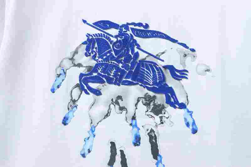 BURBERRY 25SS Equestrian Print Short Sleeve T-Shirt Style 1