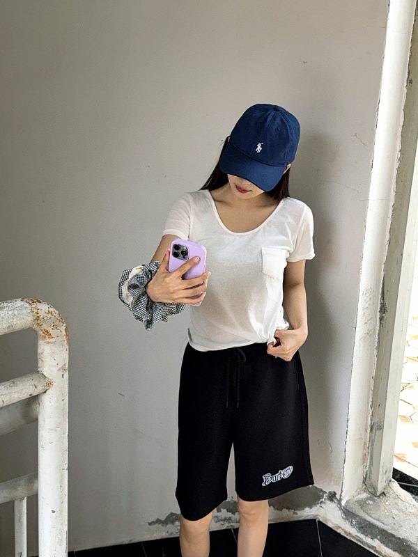 BURBERRY 25SS Letter Logo Shorts Style 1