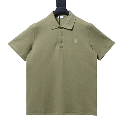 BURBERRY 25SS Shield Logo Short Sleeve Polo Shirt Style 1 01