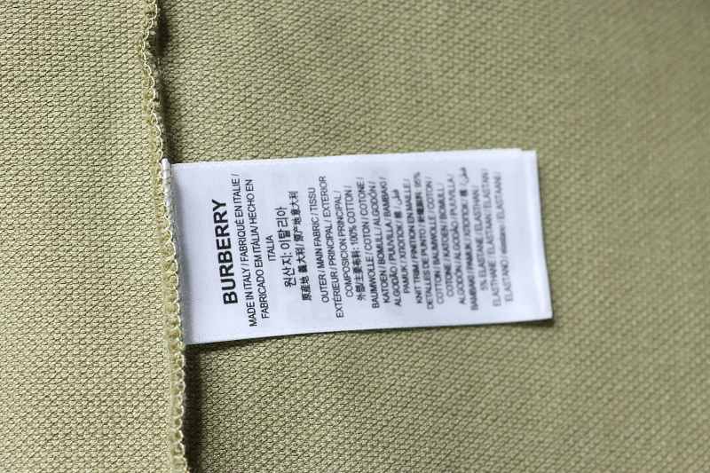 BURBERRY 25SS Shield Logo Short Sleeve Polo Shirt Style 1