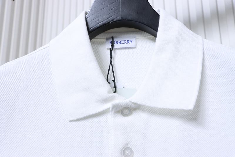 BURBERRY 25SS Shield Logo Short Sleeve Polo Shirt Style 2