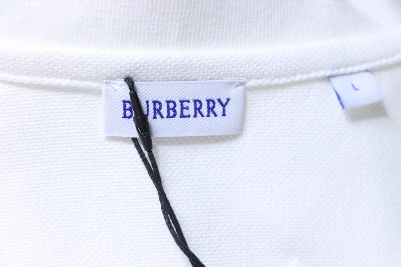 BURBERRY 25SS Shield Logo Short Sleeve Polo Shirt Style 2