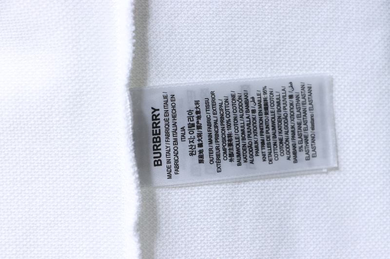 BURBERRY 25SS Shield Logo Short Sleeve Polo Shirt Style 2