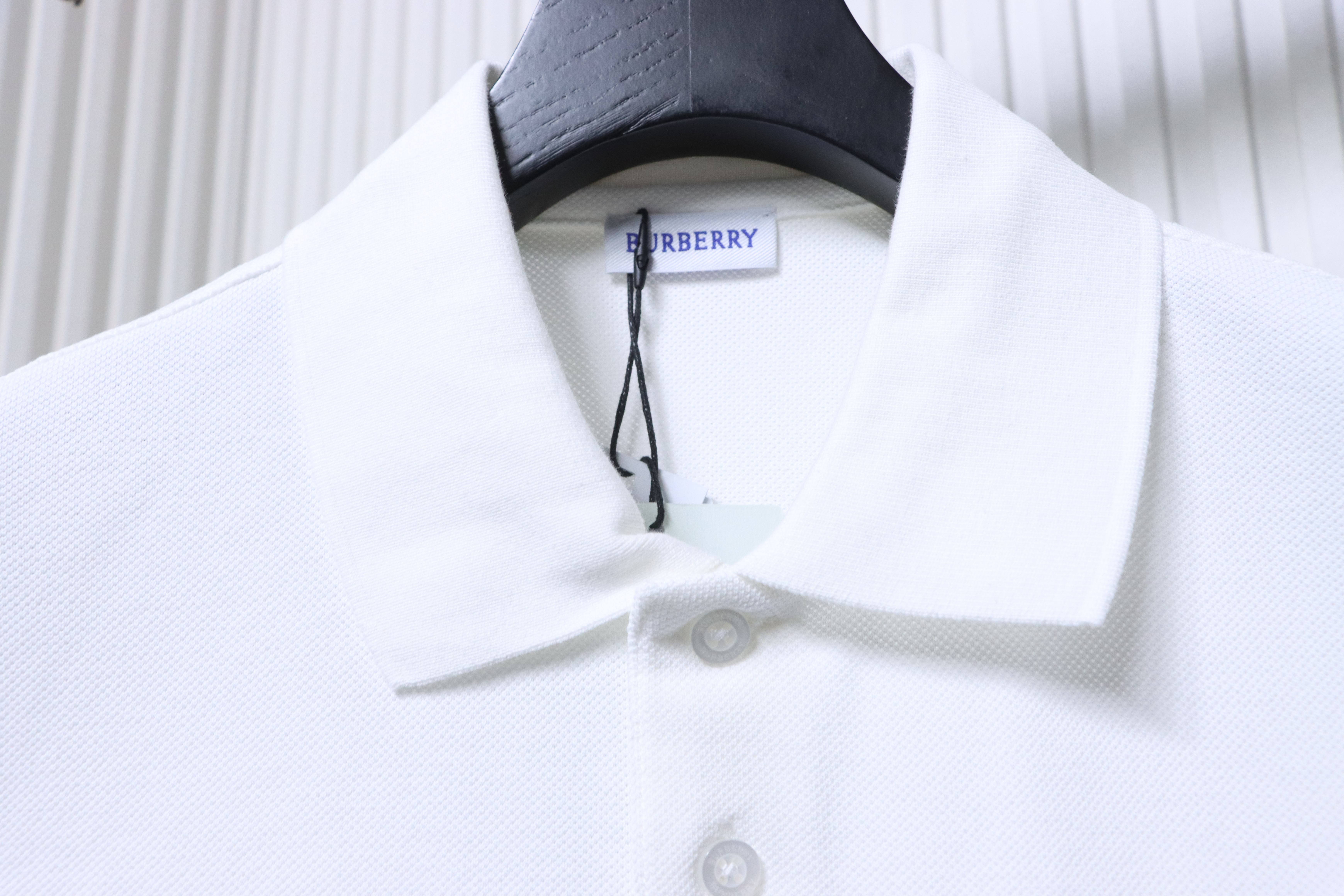 BURBERRY 25SS Shield Logo Short Sleeve Polo Shirt Style 2