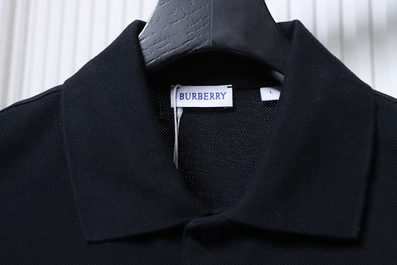 BURBERRY 25SS Shield Logo Short Sleeve Polo Shirt Style 3