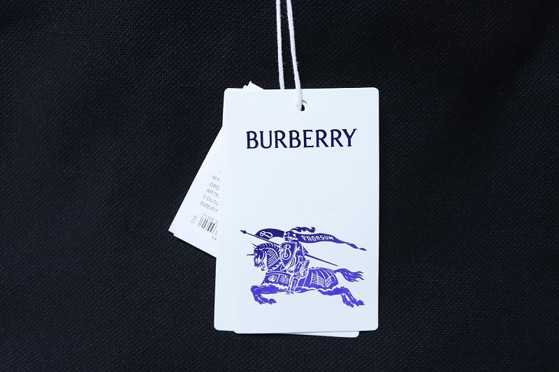 BURBERRY 25SS Shield Logo Short Sleeve Polo Shirt Style 3