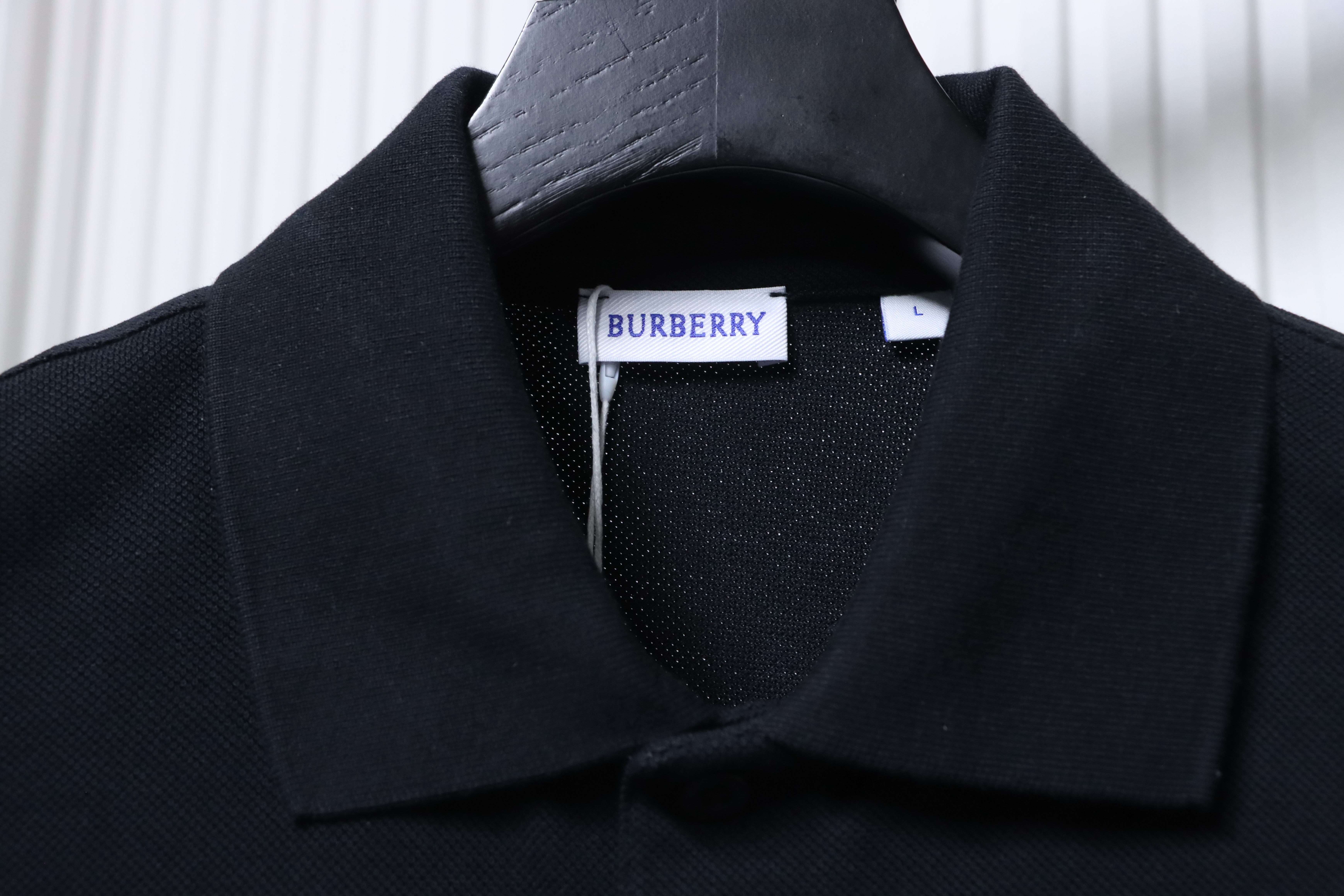 BURBERRY 25SS Shield Logo Short Sleeve Polo Shirt Style 3