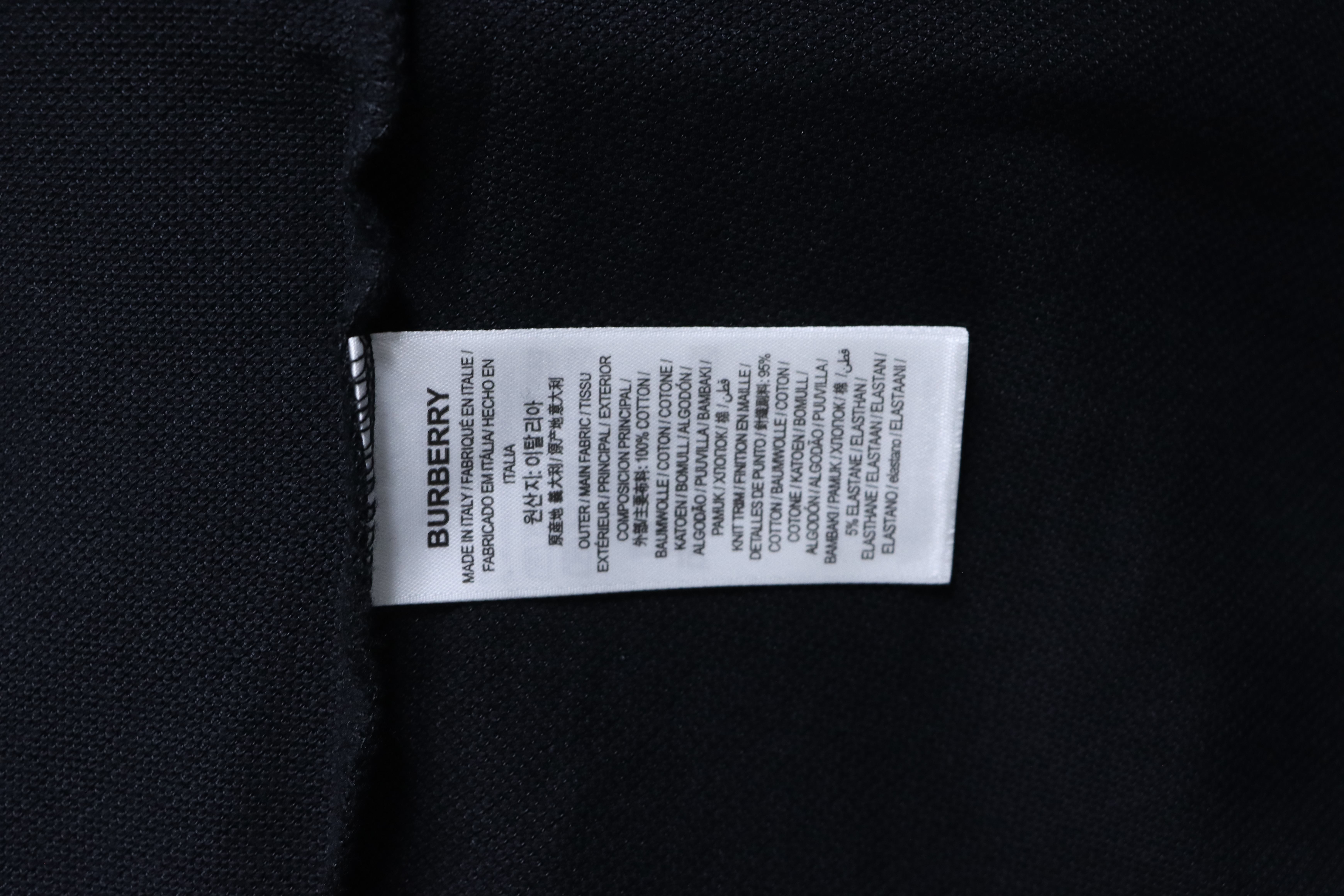 BURBERRY 25SS Shield Logo Short Sleeve Polo Shirt Style 3