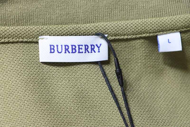BURBERRY 25SS Shield Logo Short Sleeve Polo Shirt Style 4