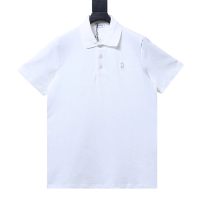 BURBERRY 25SS Shield Logo Short Sleeve Polo Shirt Style 5 01