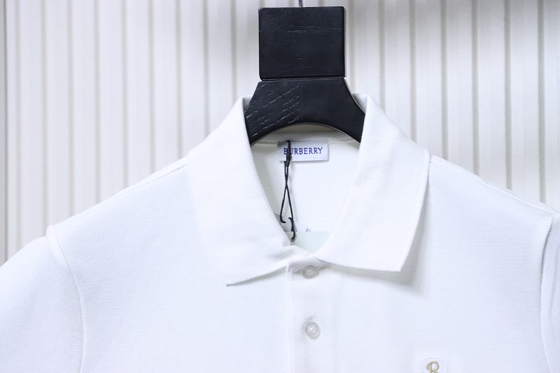 BURBERRY 25SS Shield Logo Short Sleeve Polo Shirt Style 5