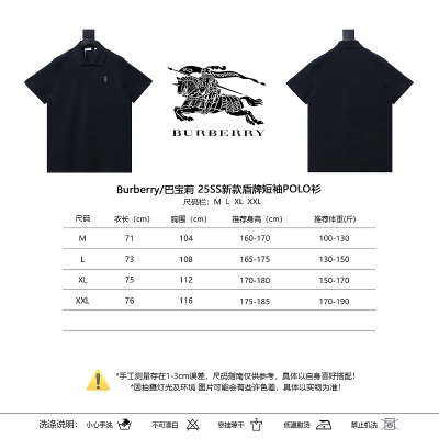 BURBERRY 25SS Shield Logo Short Sleeve Polo Shirt Style 6 02