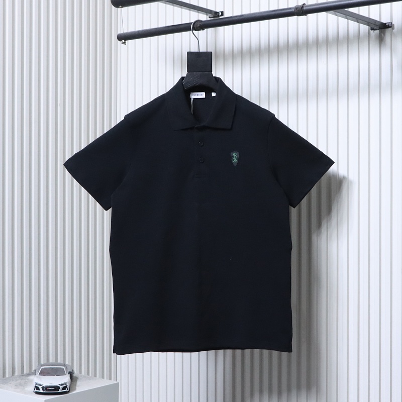 BURBERRY 25SS Shield Logo Short Sleeve Polo Shirt Style 6