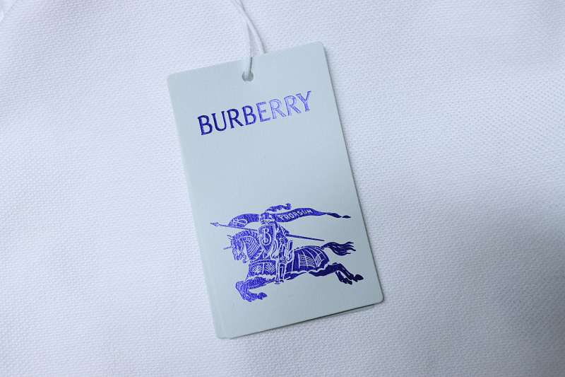 BURBERRY 26SS Check Equestrian Patch Check Equestrian Short Sleeve Polo Shirt Style 1