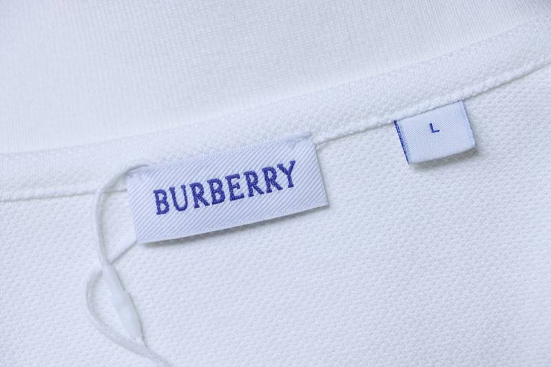 BURBERRY 26SS Check Equestrian Patch Check Equestrian Short Sleeve Polo Shirt Style 1