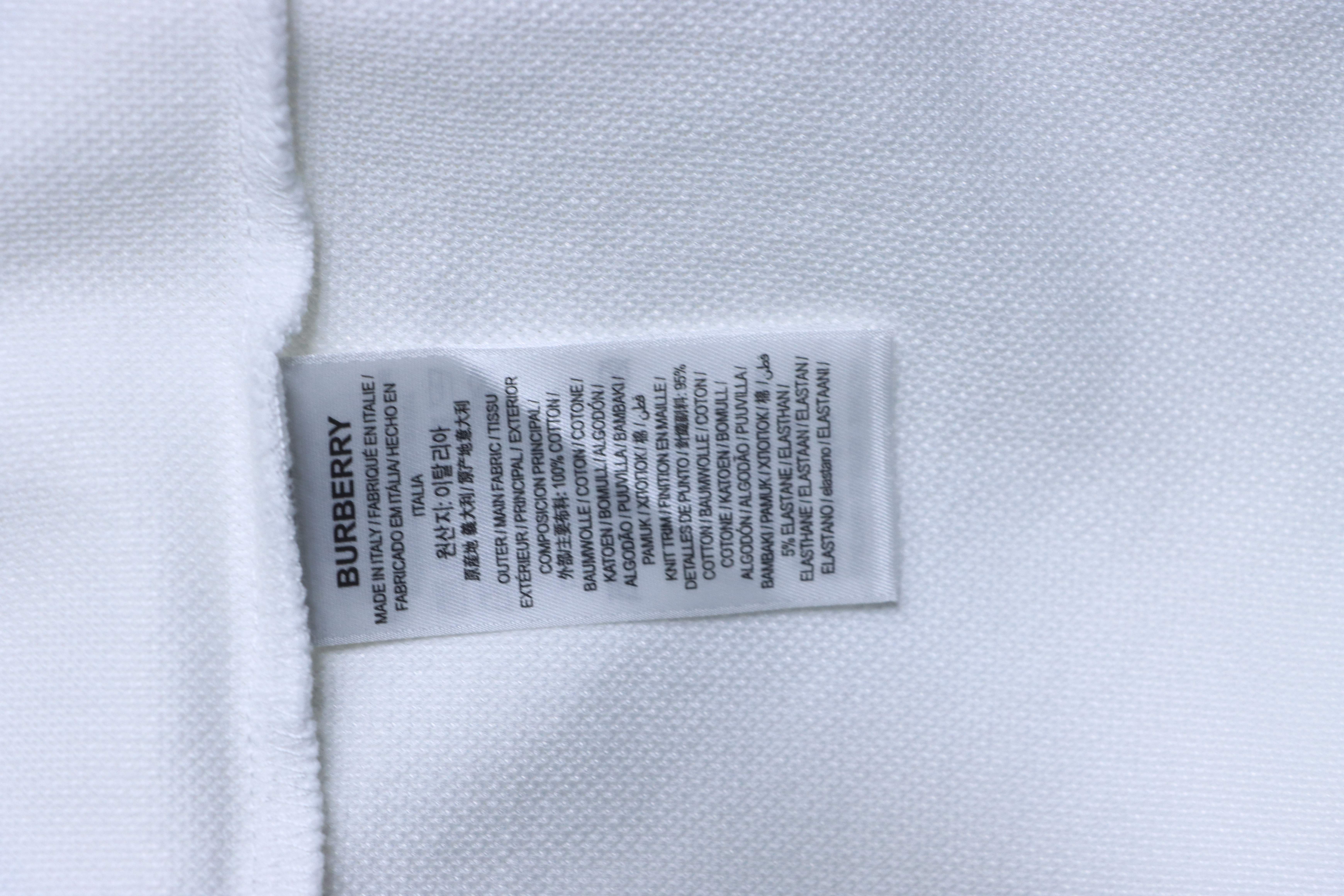 BURBERRY 26SS Check Equestrian Patch Check Equestrian Short Sleeve Polo Shirt Style 1