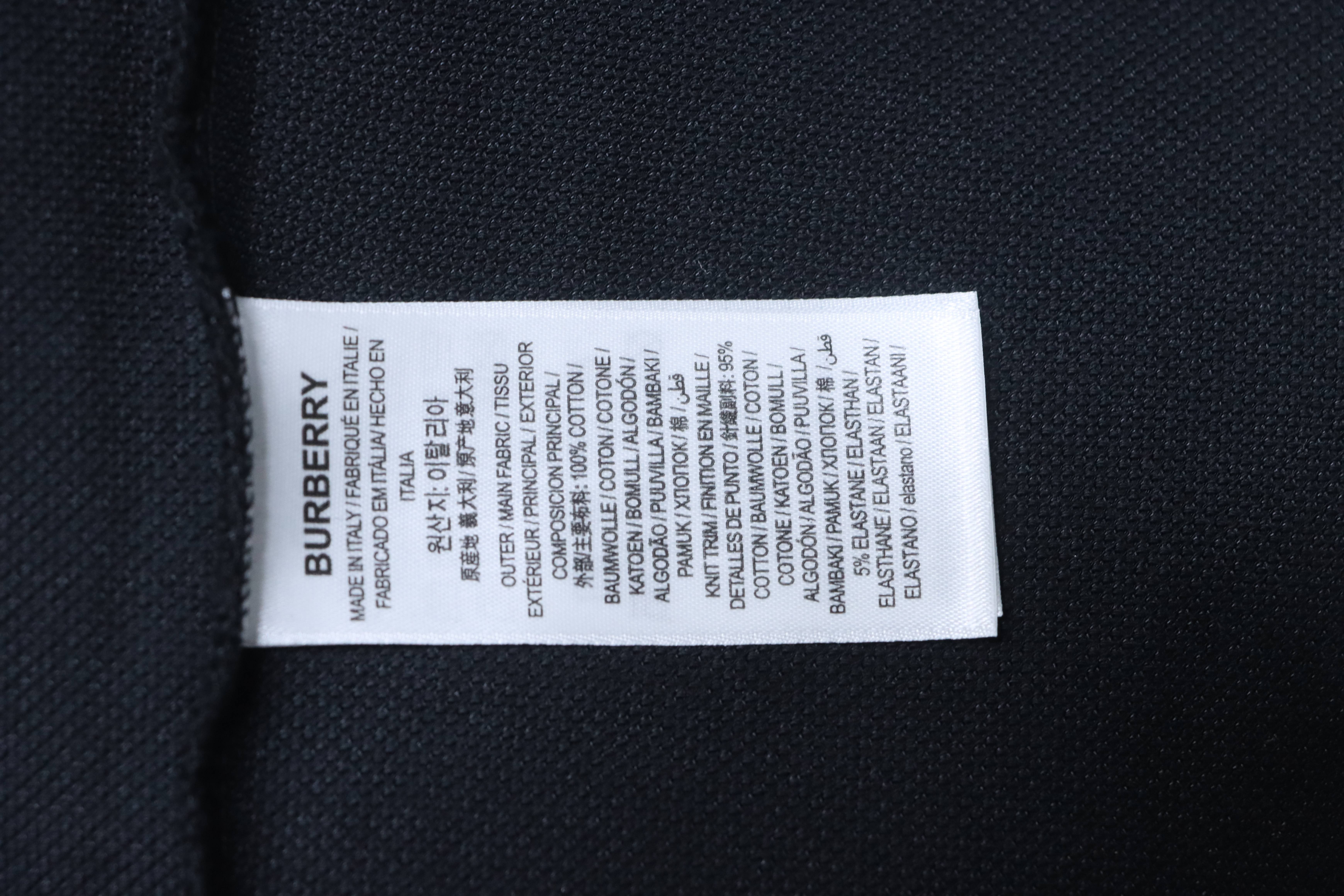 BURBERRY 26SS Check Equestrian Patch Check Equestrian Short Sleeve Polo Shirt Style 2