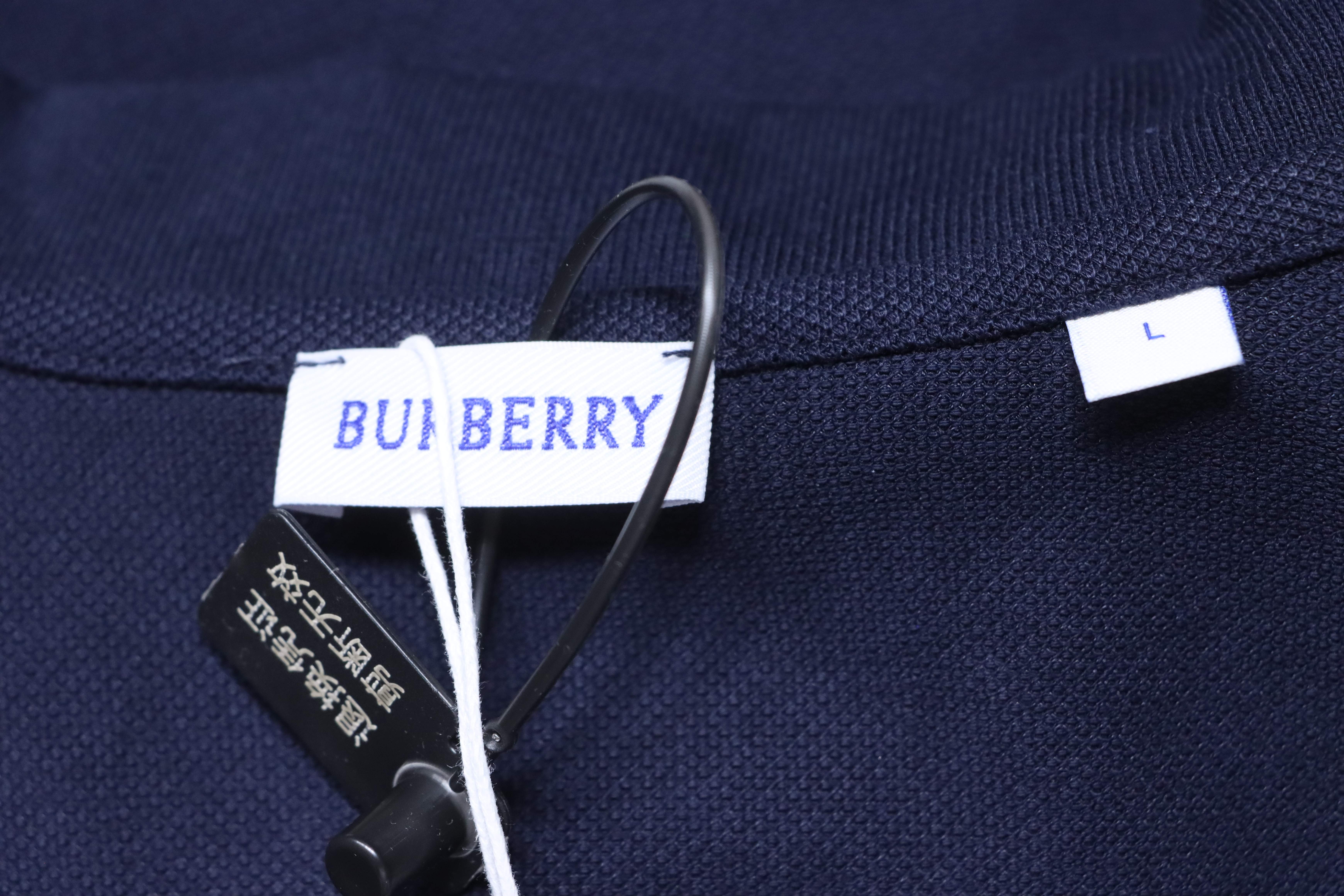 BURBERRY 26SS Colorful Knight Equestrian Embroidery Colorful Knight Equestrian Short Sleeve Polo Shirt Style 1