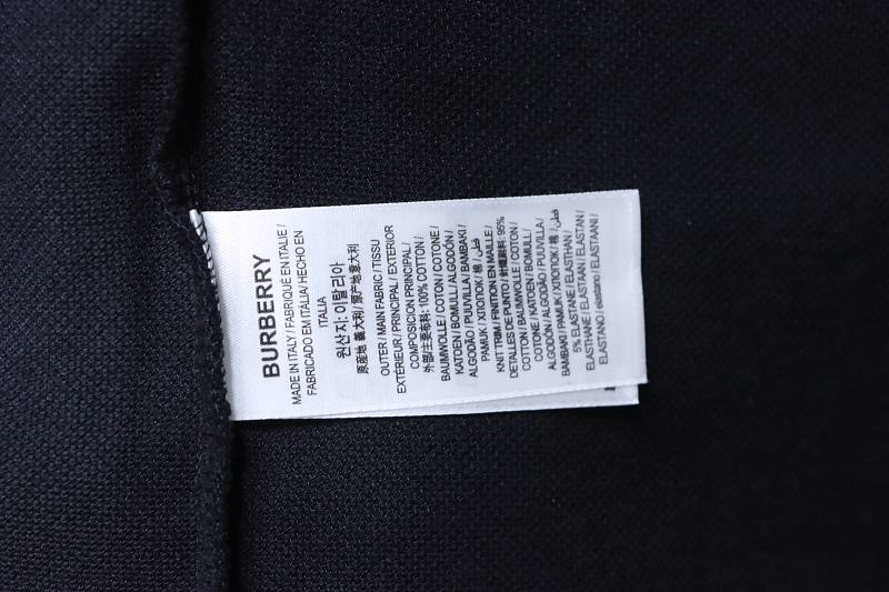BURBERRY 26SS Colorful Knight Equestrian Embroidery Colorful Knight Equestrian Short Sleeve Polo Shirt Style 4