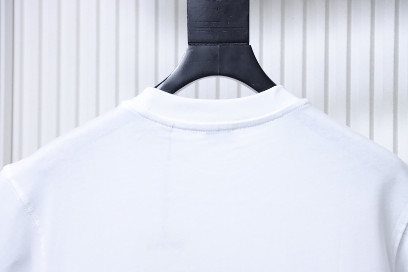 BURBERRY 26SS Embroidered Flag Short Sleeve T-Shirt Style 1
