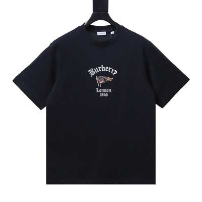BURBERRY 26SS Embroidered Flag Short Sleeve T-Shirt Style 2 01