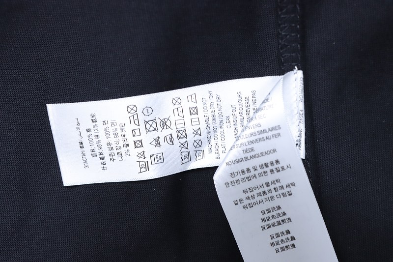 BURBERRY 26SS Embroidered Flag Short Sleeve T-Shirt Style 2