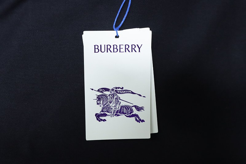 BURBERRY 26SS Embroidered Flag Short Sleeve T-Shirt Style 2