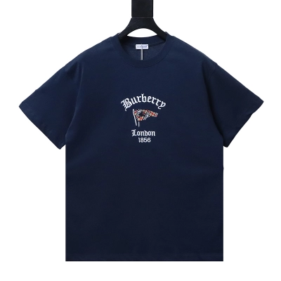 BURBERRY 26SS Embroidered Flag Short Sleeve T-Shirt Style 3 01