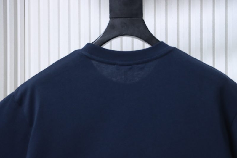 BURBERRY 26SS Embroidered Flag Short Sleeve T-Shirt Style 3