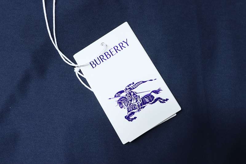 BURBERRY 26SS Embroidered Flag Short Sleeve T-Shirt Style 3