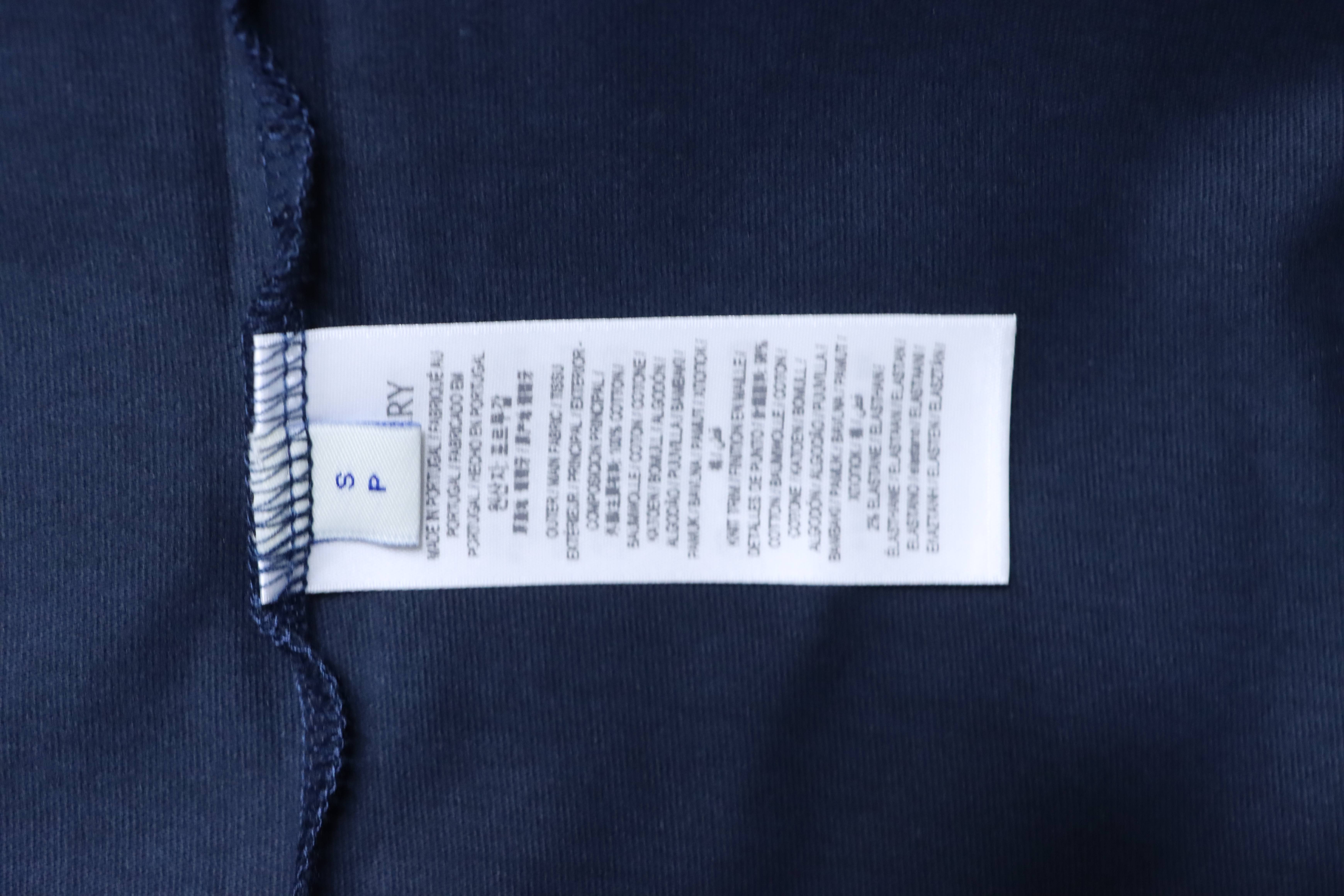 BURBERRY 26SS Embroidered Flag Short Sleeve T-Shirt Style 3