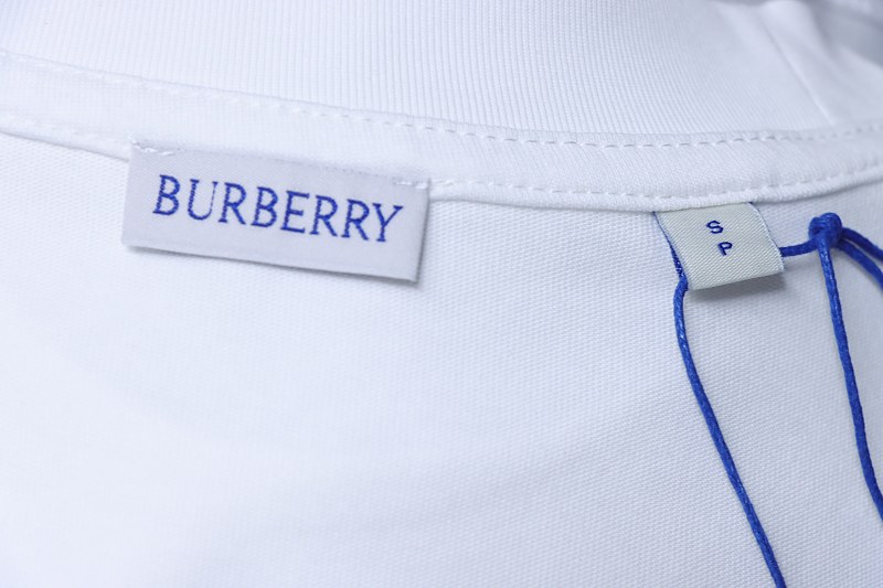 BURBERRY 26SS Embroidered Flag Short Sleeve T-Shirt Style 4
