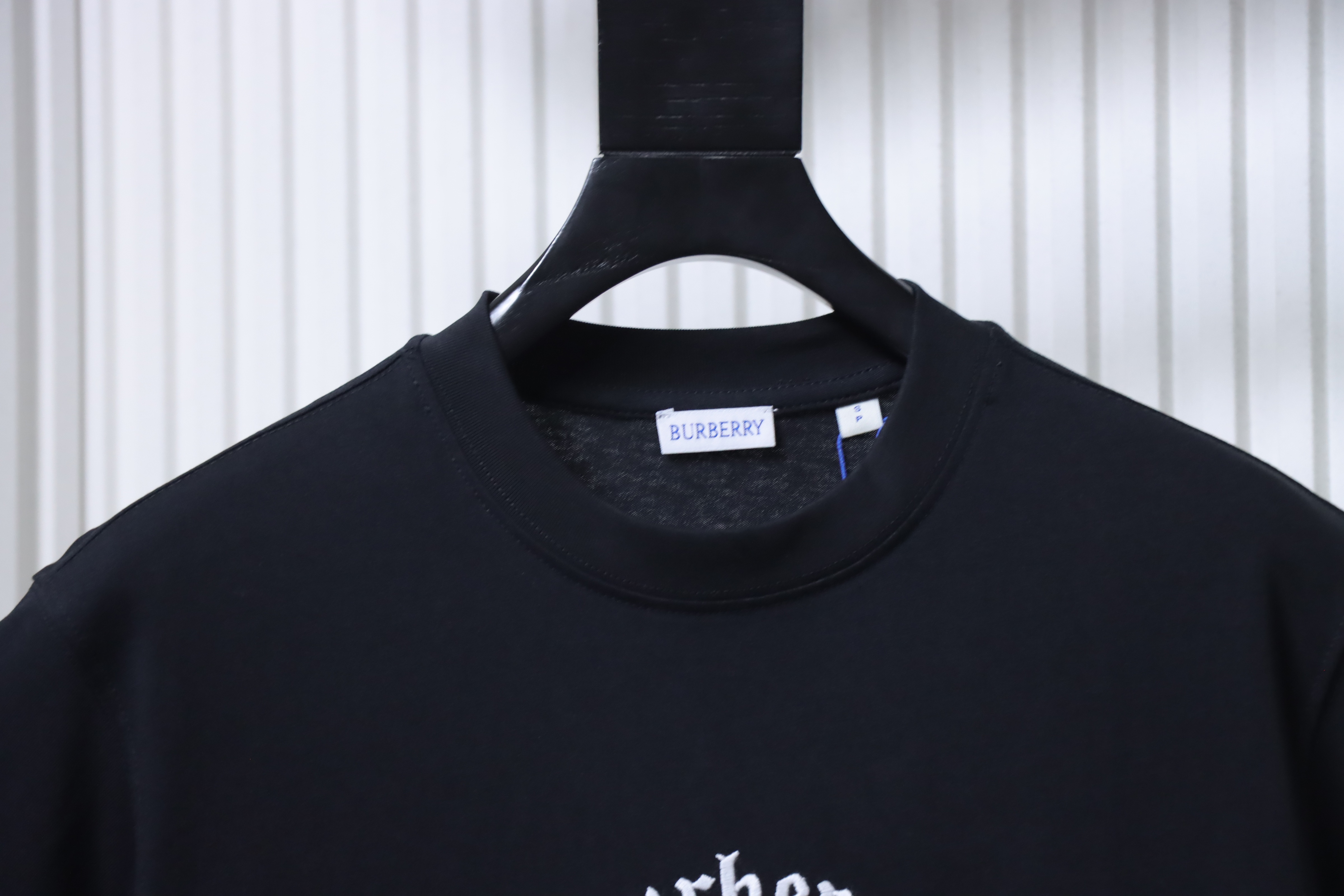 BURBERRY 26SS Embroidered Flag Short Sleeve T-Shirt Style 5