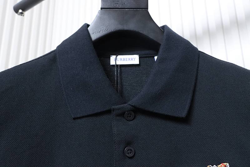 BURBERRY 26SS Equestrian Check Embroidery Short Sleeve Polo Shirt Style 1