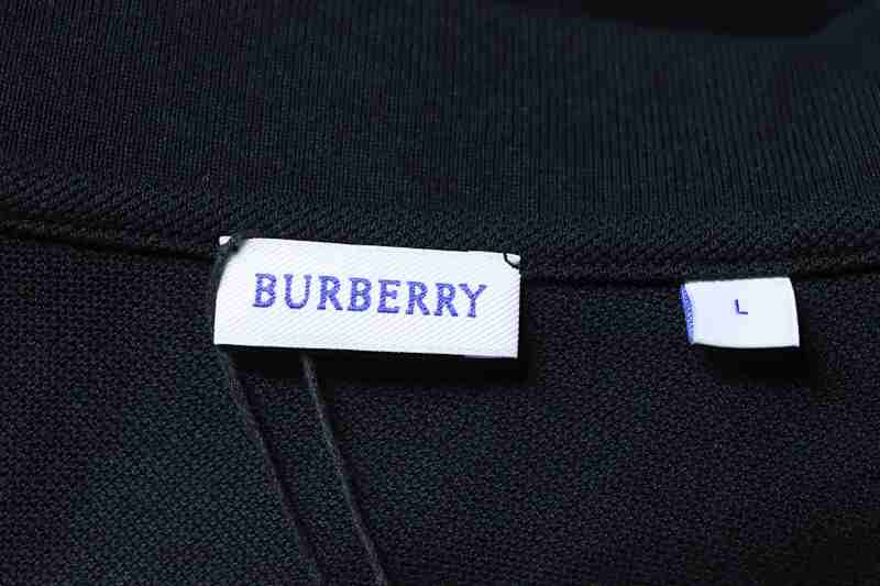 BURBERRY 26SS Equestrian Check Embroidery Short Sleeve Polo Shirt Style 1