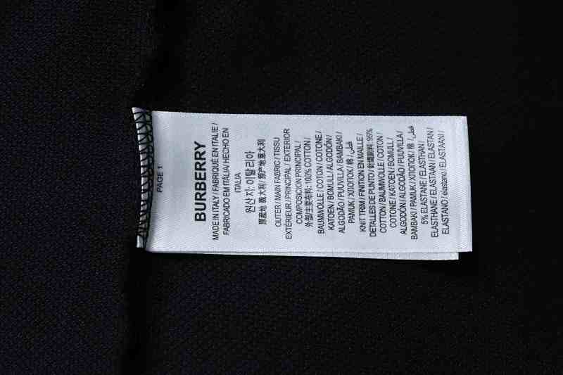 BURBERRY 26SS Equestrian Check Embroidery Short Sleeve Polo Shirt Style 1