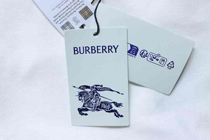 BURBERRY 26SS Equestrian Check Embroidery Short Sleeve Polo Shirt Style 2