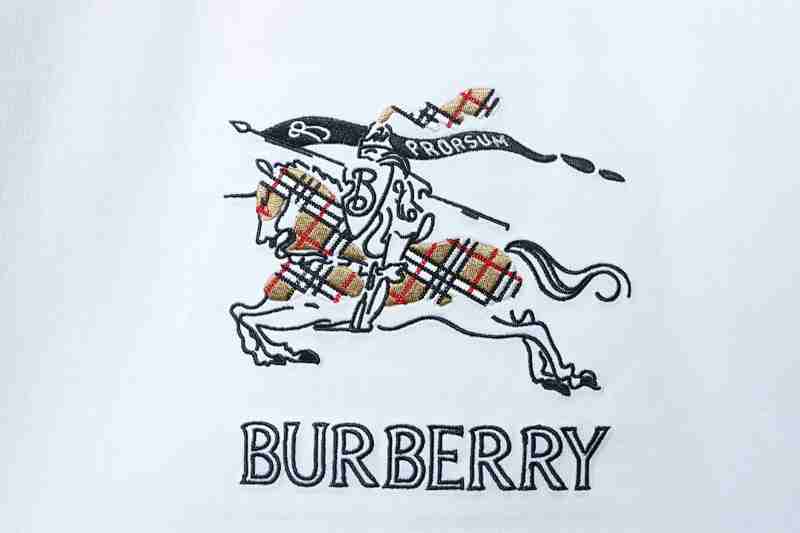 BURBERRY 26SS Equestrian Check Embroidery Short Sleeve T-Shirt Style 1