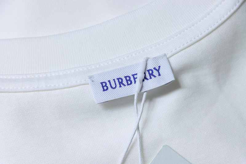 BURBERRY 26SS Equestrian Check Embroidery Short Sleeve T-Shirt Style 1